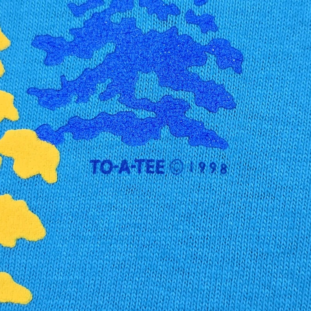Vintage 1990s Seattle T-Shirt Fruit Of The Loom USA Single Stitch L - Picture 4 of 8